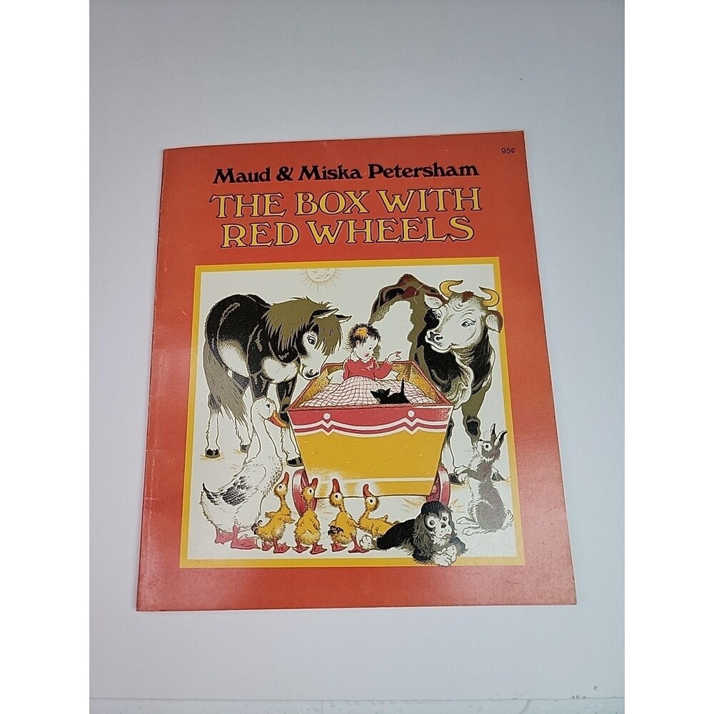 The Box with Red Wheels; Maud Miska Petersham; 1973, 1st Collier edition; PB